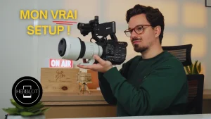 Cameras, lenses, sound, light, drone: discover all the material used by Herblot Productions to shoot "Lou, dans la vague", a film documentary.
